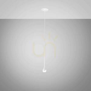 URSULA SP/I FURSB1I Lampa suspendată albă Gea Luce small 0