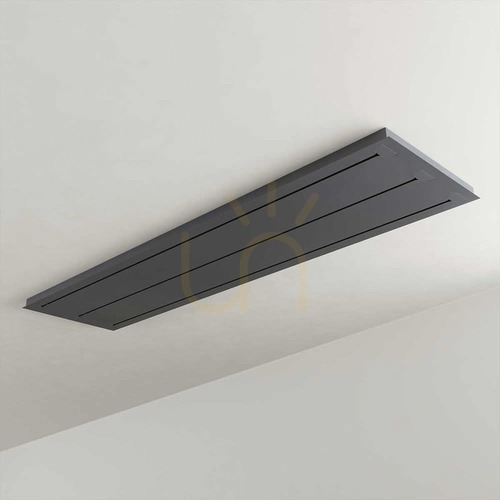 Verifica Lustră suspendată s.luce Echos, 8 becuri E27, sticlă fumurie, 200 cm