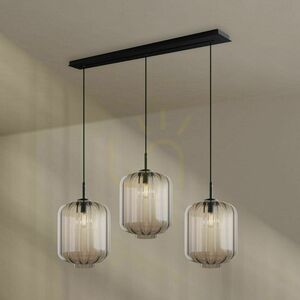 Lustră suspendată s.luce Velo, 3 x E27, sticlă transparentă, Ø 25 cm 5 Lustră suspendată s.luce Velo, 3 x E27, sticlă transparentă, Ø 25 cm small 5