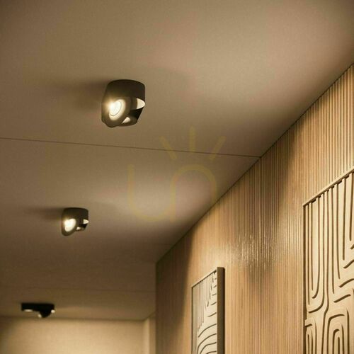 Verifica Spot LED de tavan cu 2 lumini s.luce Santa Duo, 22 W, 2700 K, argintiu, reglabil și dimabil