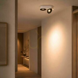 Spot LED de tavan reglabil s.luce Santa Duo, 2 surse de lumină, 22 W, 2700 K, alb, dimabil small 11
