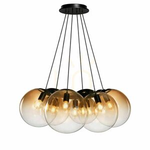 Lustră s.luce Orb Cluster, 7 globuri din sticlă fumurie, Ø 20 cm, 7 x E27 3 Lustră s.luce Orb Cluster, 7 globuri din sticlă fumurie, Ø 20 cm, 7 x E27 small 3