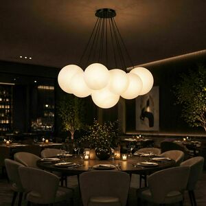 Lustră s.luce Orb Cluster, 7 globuri din sticlă fumurie, Ø 20 cm, 7 x E27 0 Lustră s.luce Orb Cluster, 7 globuri din sticlă fumurie, Ø 20 cm, 7 x E27 small 0