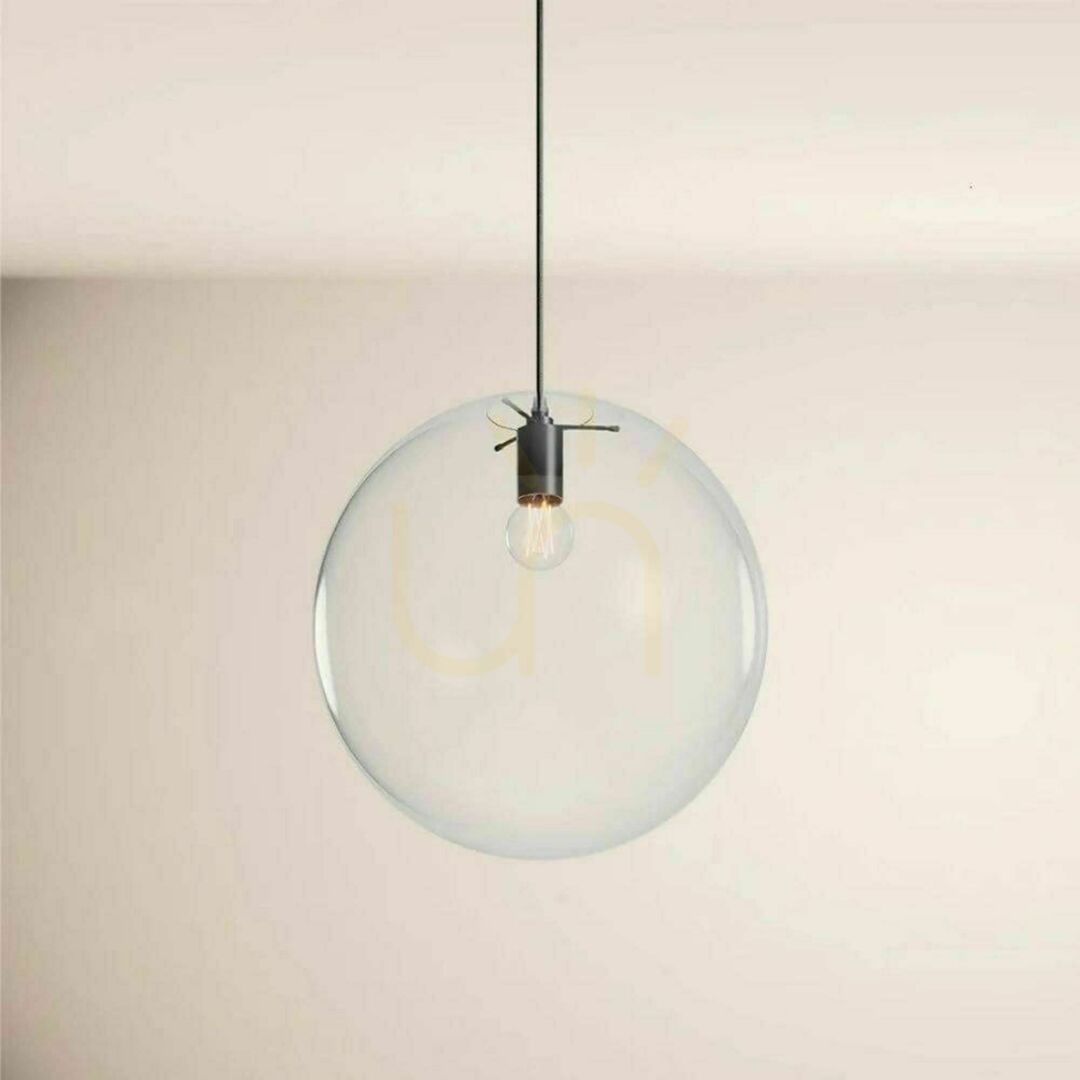 Spectacol Lustră suspendată s.luce Orb Cluster, sticlă, culoare cupru, 3xE27, 3xØ40 cm Lustră suspendată s.luce Orb Cluster, sticlă, culoare cupru, 3xE27, 3xØ40 cm