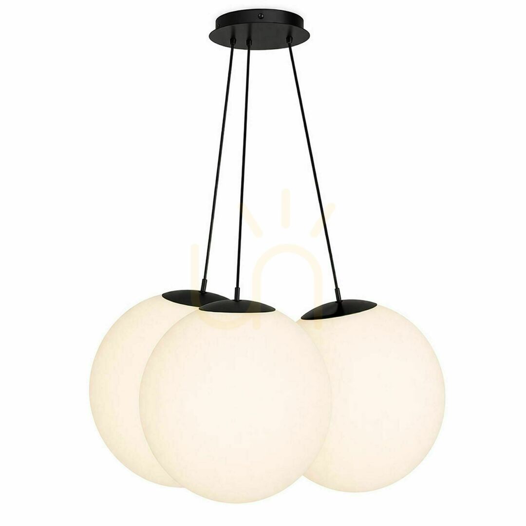 Spectacol Lustră suspendată s.luce Orb Cluster, sticlă, culoare cupru, 3xE27, 3xØ40 cm Lustră suspendată s.luce Orb Cluster, sticlă, culoare cupru, 3xE27, 3xØ40 cm