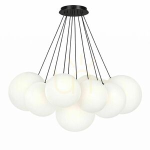 Lustră suspendată s.luce Orb Cluster, 13 x E27, sticlă transparentă, Ø 30 cm 8 Lustră suspendată s.luce Orb Cluster, 13 x E27, sticlă transparentă, Ø 30 cm small 8