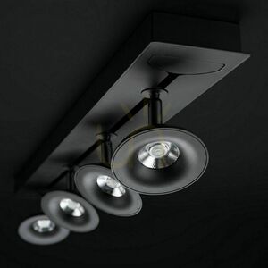 Spot LED reglabil s.luce Santa Neo, negru, 11 W, 2700 K, 840 lm, dimabil small 2