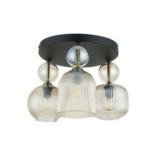 Verifica Lampa de tavan Sophia Cognac, 3 Xe14