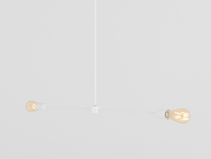 Lampa suspendată TRISO 2 - alb small 3