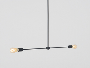 Lampa suspendată TRISO 2 - negru small 3