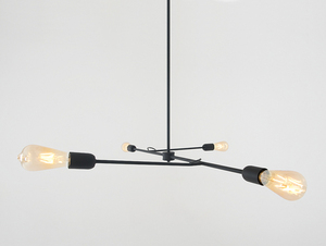 Lampa suspendată TRISO 4 - negru small 3