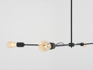 Lampa suspendată TRISO 4 - negru small 4