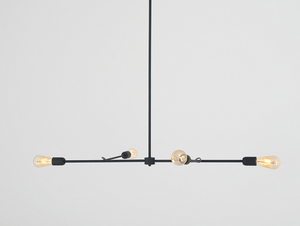 Lampa suspendată TRISO 4 - negru small 0