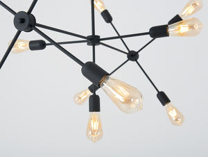 Lampă suspendată neagră CustomForm TRISO 11 pentru 11 becuri E27 small 4