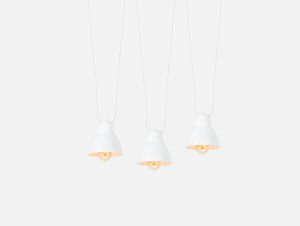 Lampa suspendată COBEN HANGMAN 3 - alb small 0