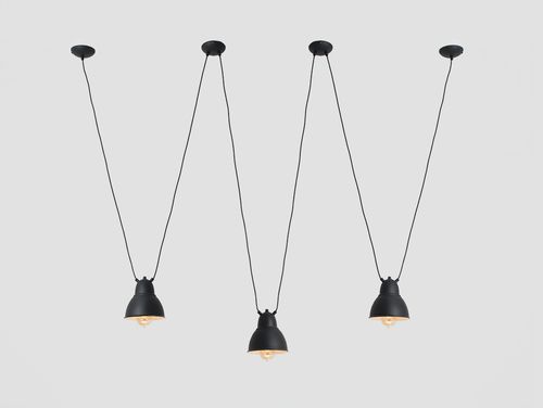 Verifica COBEN HANGMAN 3 lampa suspendată - negru