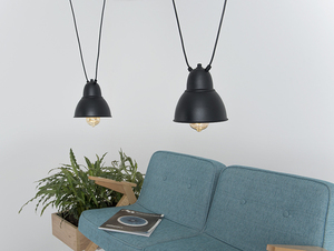 Lampa suspendată COBEN HANGMAN 2 - negru small 1