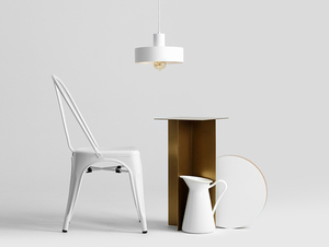 Lampa suspendată FAY 1 M - alb small 2