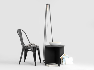 Măsuță de cafea rotundă CustomForm OLI METAL 50 neagră small 2