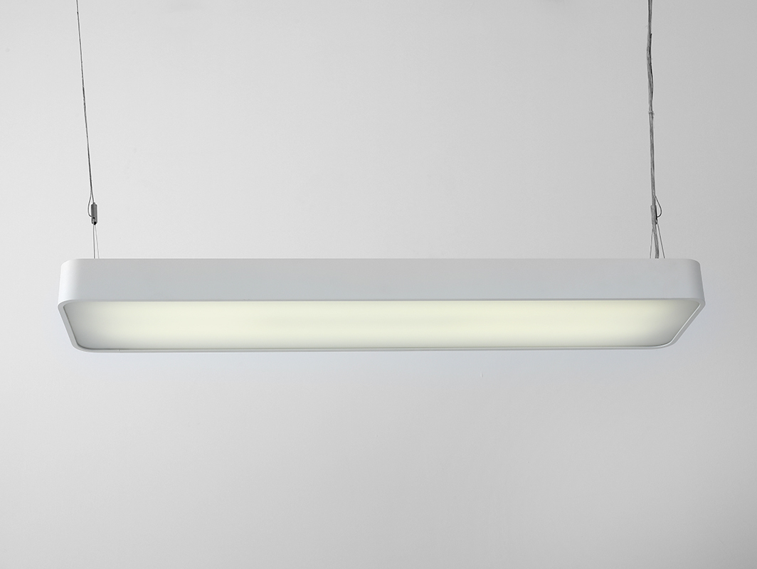 Verifica Lampa suspendată LAXO 90x20 - alb Lampa suspendată LAXO 90x20 - alb