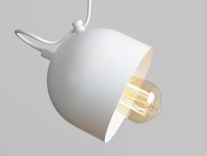 Lampa suspendată POPO 1 - alb small 4