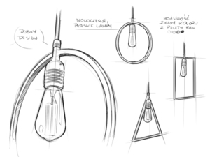 Lampa suspendată QUADO small 5