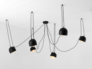 Lampa suspendată POPO 6 - negru small 0