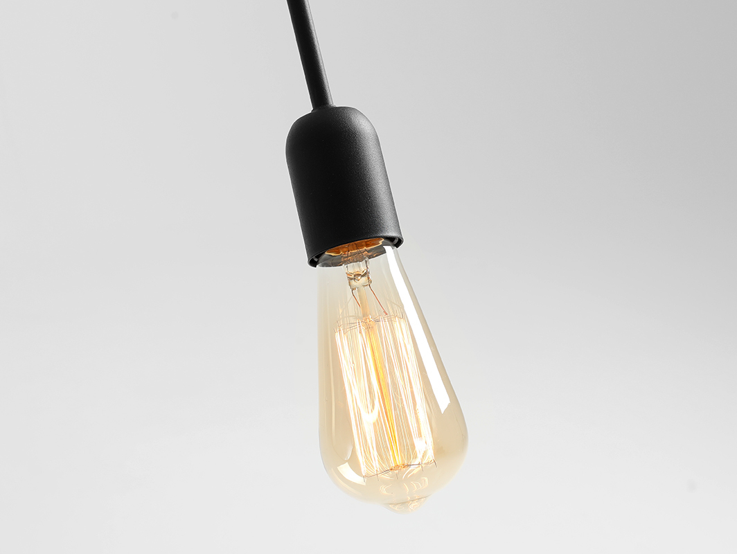 Spectacol Lampa suspendată TWIGO 2 - negru Lampa suspendată TWIGO 2 - negru