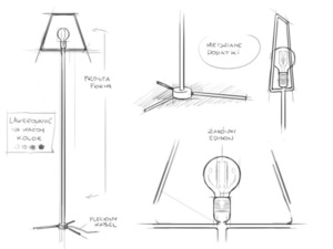 Lampa de masă FIRKANT TABLE small 5