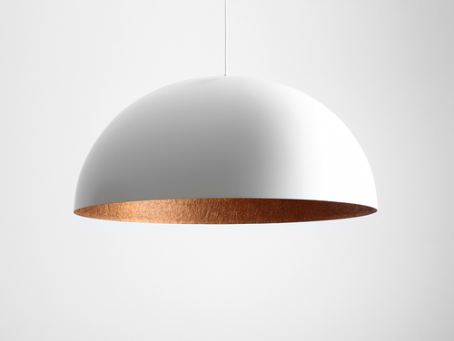 Verifica Lampa suspendată Lord 90 - alb-cupru