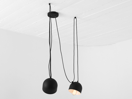 Verifica Lampa suspendată POPO 2 - negru