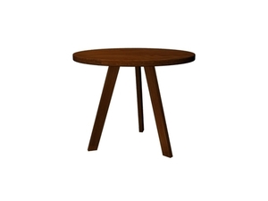 Masă de dining rotundă CustomForm TREBEN 90 stejar masiv neted pe trei picioare 90 cm small 6