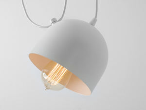 Lampa suspendată POPO 2 - alb small 4