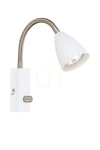 Aplica de perete Markslojd CIRO 107410 alba din metal cu dimmer 7W small 0