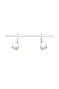 Plafonieră spot Markslojd EXPAND 2xGU10 alb metal 50 cm 107517 small 0