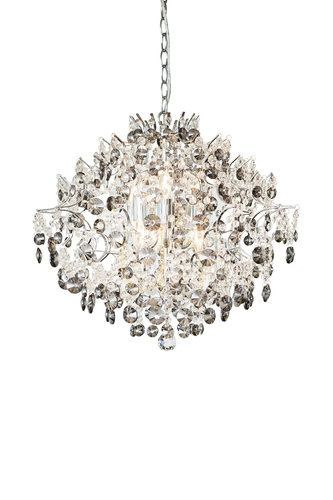 Verifica Candelabru Markslojd Hidden Gem 6 becuri E14 crom transparent 107415