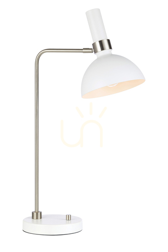 Verifica Lampă de masă Markslojd LARRY alb metal dimmer 65 cm 107502
