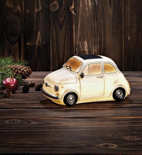 Verifica Decorațiune mașină Fiat Markslojd Nostalgi albă 21x11 cm 703958