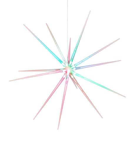 Verifica Stea decorativă LED 3D Markslojd transparentă 53 cm plastic 704430