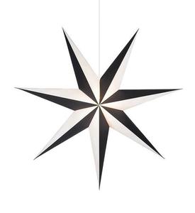 Pandantiv decorativ Markslojd Alva Star 704878 alb-negru 100 cm hârtie small 1
