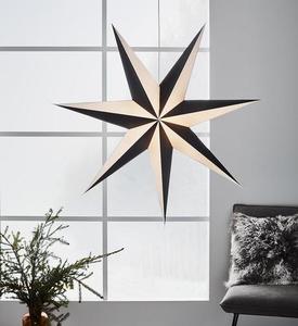 Pandantiv decorativ Markslojd Alva Star 704878 alb-negru 100 cm hârtie small 0