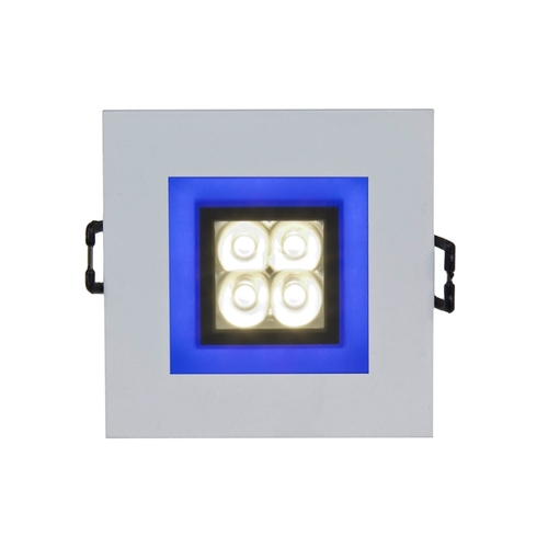 Verifica Corp de iluminat încastrat Spectrum LED FIALE Square albastru LED 4 W 6000 K