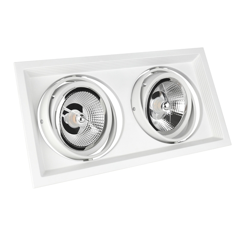 Verifica Downlight Mdd Maxi Due Ar111 Gu10 X 2 alb