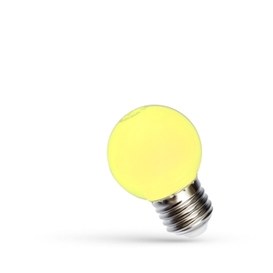 Bilă led E27 230 V 1 W Spectru galben small 0