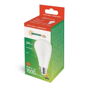 Spectru Led Gls E27 230 V 15 W Ww 2 Spectru Led Gls E27 230 V 15 W Ww small 2