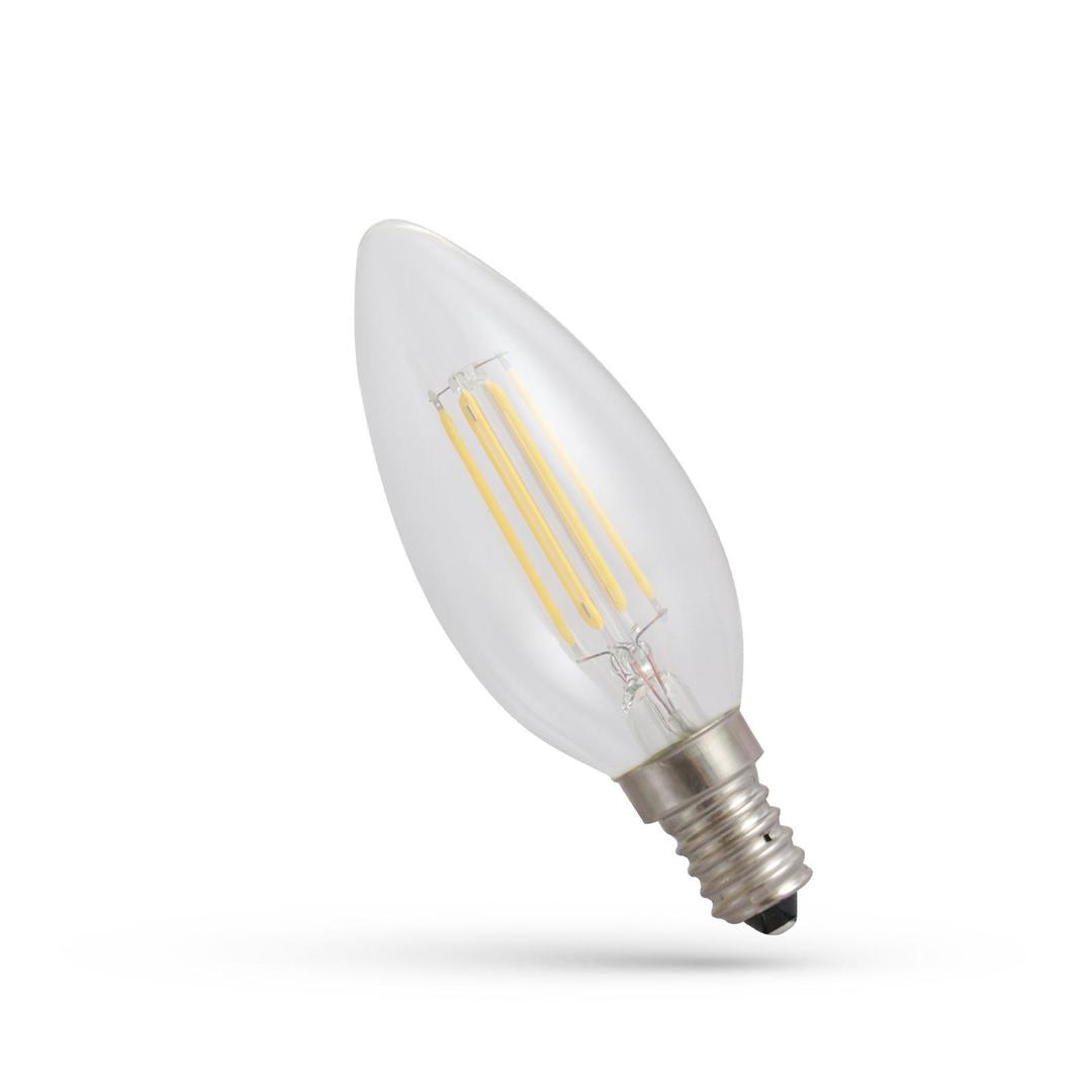 Verifica Lumânare led E14 230 V 4 W Cog Ww Clear Spectrum Lumânare led E14 230 V 4 W Cog Ww Clear Spectrum