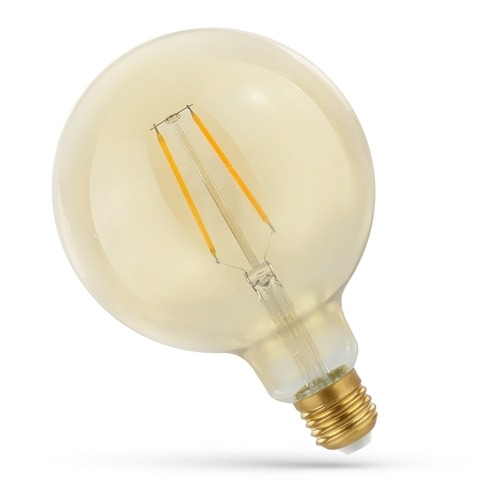 Verifica Spectru retroactiv Led Glob G125 E27 230 V 2 W Cog Ww