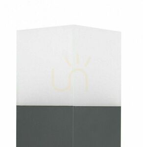Stâlp de grădină SU-MA Cube Max gri închis 100 cm CB-MAX 1000 DG small 1