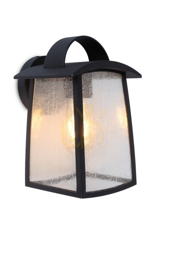 Verifica Lampă de perete exterior Lutec KELSEY negru aluminiu sticlă 40W 5273601012