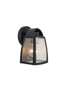Lampă de perete exterior Lutec KELSEY negru aluminiu sticlă 20 cm 5273701012 small 0